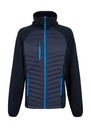 Men’s Navigate Hybrid Hooded Jacket Navy/French Blue
