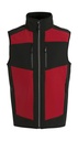 E-Volve Softshell Bodywarmer Classic Red/Black