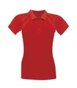 Coolweave Wicking Polo Classic Red