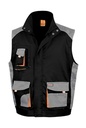 LITE Gilet Black/Grey/Orange