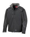 Ice Fell Hooded Softshell Jack Black/Black