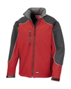 Ice Fell Hooded Softshell Jack Red/Black