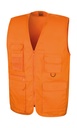 Safari Waistcoat Orange