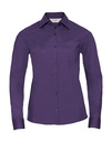 Ladies' LS Poplin Shirt Purple
