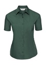 Ladies' Poplin Shirt Bottle Green