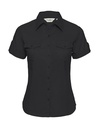 Ladies' Roll Sleeve Shirt Black