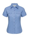 Ladies' Roll Sleeve Shirt Blue