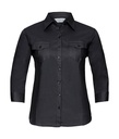 Ladies' Roll 3/4 Sleeve Shirt Black