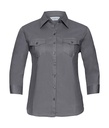 Ladies' Roll 3/4 Sleeve Shirt Zinc