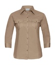 Ladies' Roll 3/4 Sleeve Shirt Khaki