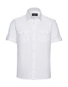 Men’s Roll Sleeve Shirt White