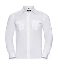 Roll Sleeve Shirt Long Sleeve White