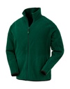 Recycled Microfleece Jacket Forest Green