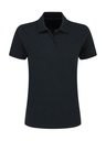 Poly Cotton Polo Women Navy