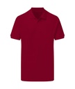 Cotton Polo Men Burgundy