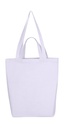 Double Handle Gusset Bag Snowwhite