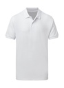 Poly Cotton Polo Men White