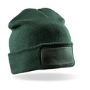 Double Knit Printers Beanie Bottle Green