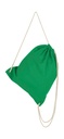 Cotton Drawstring Backpack Peagreen