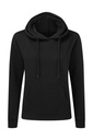 Hooded Sweatshirt Women Dark Black