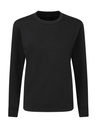 Crew Neck Sweatshirt Women Black