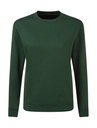 Crew Neck Sweatshirt Women Bottle Green