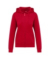 Originals Hooded Full Zip Women Red