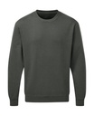 Crew Neck Sweatshirt Men Charcoal