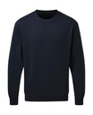 Crew Neck Sweatshirt Men Navy