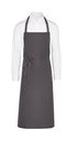 PARIS - Recycled Bib Apron Grey