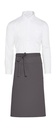 ROME - Recycled Bistro Apron with Pocket Grey