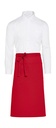 ROME - Recycled Bistro Apron with Pocket Red
