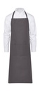 AMSTERDAM Bib Apron with Pocket Grey