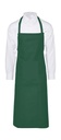 PARIS Bib Apron Bottle Green