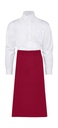 ROME Medium Length Bistro Apron Red
