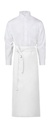 LONDON Long Bistro Apron White