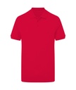 Signature Tagless Polo Stretch Men Red