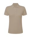 Signature Tagless Polo Stretch Women Pastel Macchiato