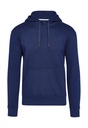 Signature Tagless Hooded Sweatshirt Unisex Navy