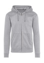 Signature Tagless Hooded Full Zip Unisex Light Oxford