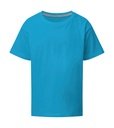 Signature Tagless Tee Kids Turquoise