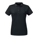 Ladies' Pure Organic Polo Black