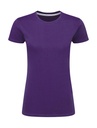 Signature Tagless Tee Women Purple