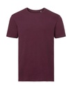 Men's Pure Organic Tee Burgundy