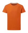 Signature Tagless Tee Men Orange