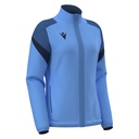 Athena Full Zip Sweatshirt — Indigo Sky Blue