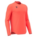 Void Long-Sleeve Shirt — Neon Coral