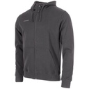 Base Hooded Full Zip Sweat Top — Grey