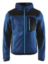 4930 Gebreid vest met softshell