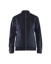 3394 Dames service sweatshirt met rits